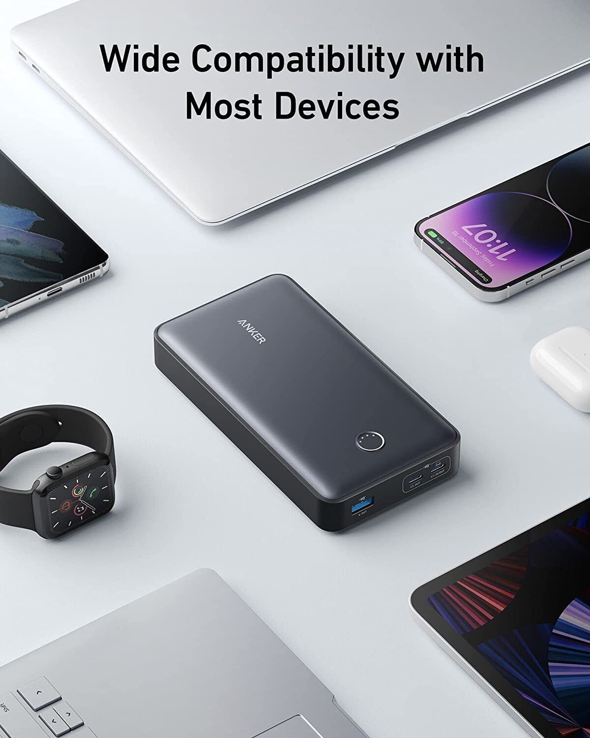 Anker PowerCore 24K 65 W High-Speed Power Bank 24 000 mAh