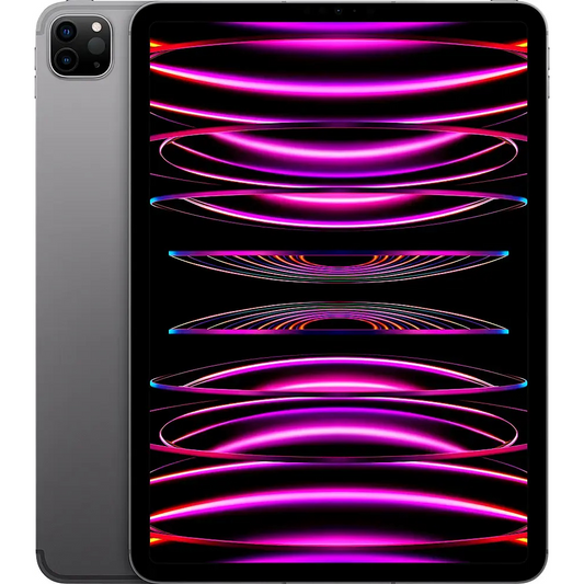 Apple - 11-Inch iPad Pro (2022) with Wi-Fi - 256GB - Space Gray - MNXF3LL/A