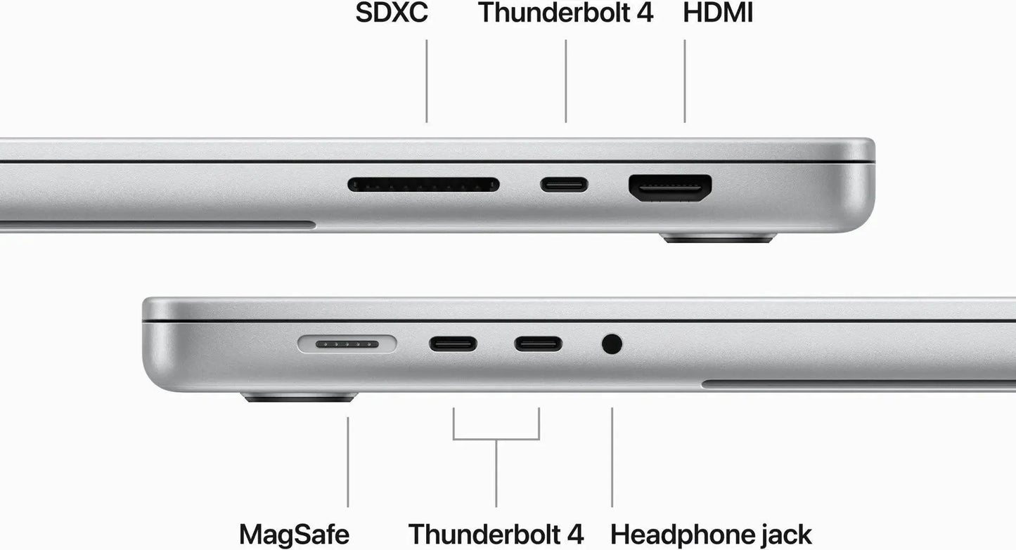 2021 Apple MacBook Pro 14-inch M1 Max – 32-Core GPU 64GB RAM 2TB SSD | Silver