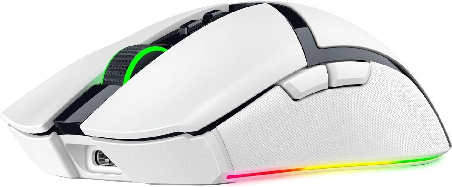 Razer Cobra Pro 30K DPI Wireless Gaming Mouse – White (RZ01‑04660200‑R3U1)