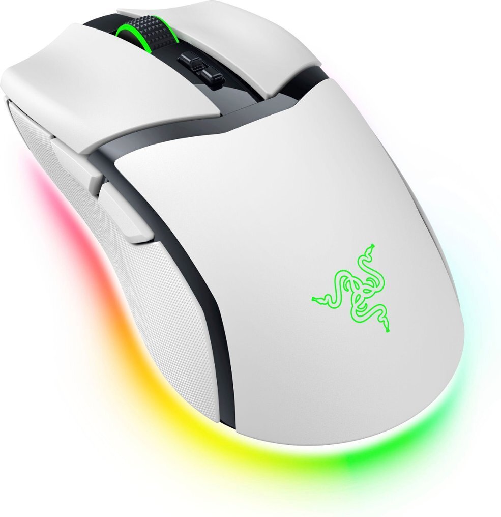 Razer Cobra Pro 30K DPI Wireless Gaming Mouse – White (RZ01‑04660200‑R3U1)