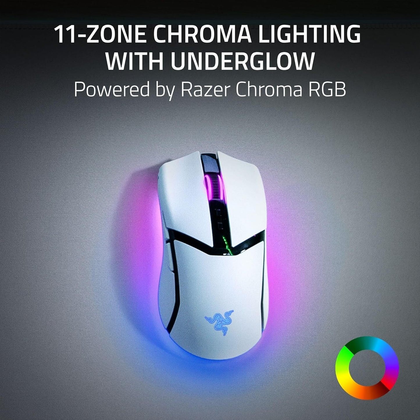 Razer Cobra Pro 30K DPI Wireless Gaming Mouse – White (RZ01‑04660200‑R3U1)