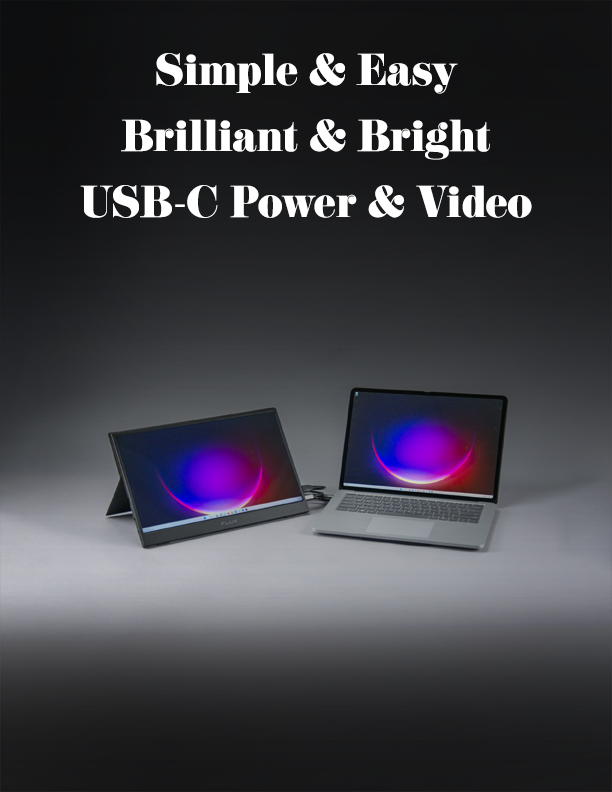 USB-TV-1080: 15.6" 1080P USB HDMI Monitor
