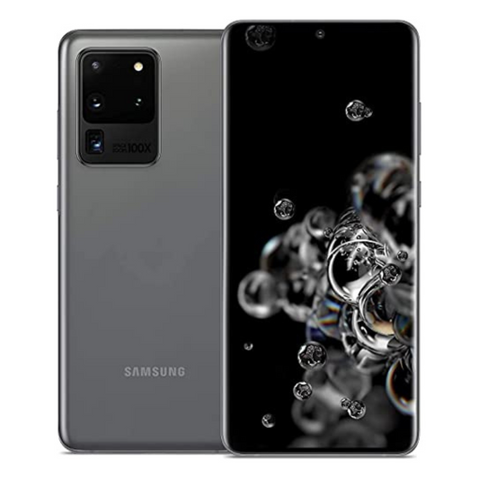 Unlocked Samsung Galaxy S20 Ultra 5G - 128GB - Cosmic Gray - SM-G988UZAAXAA