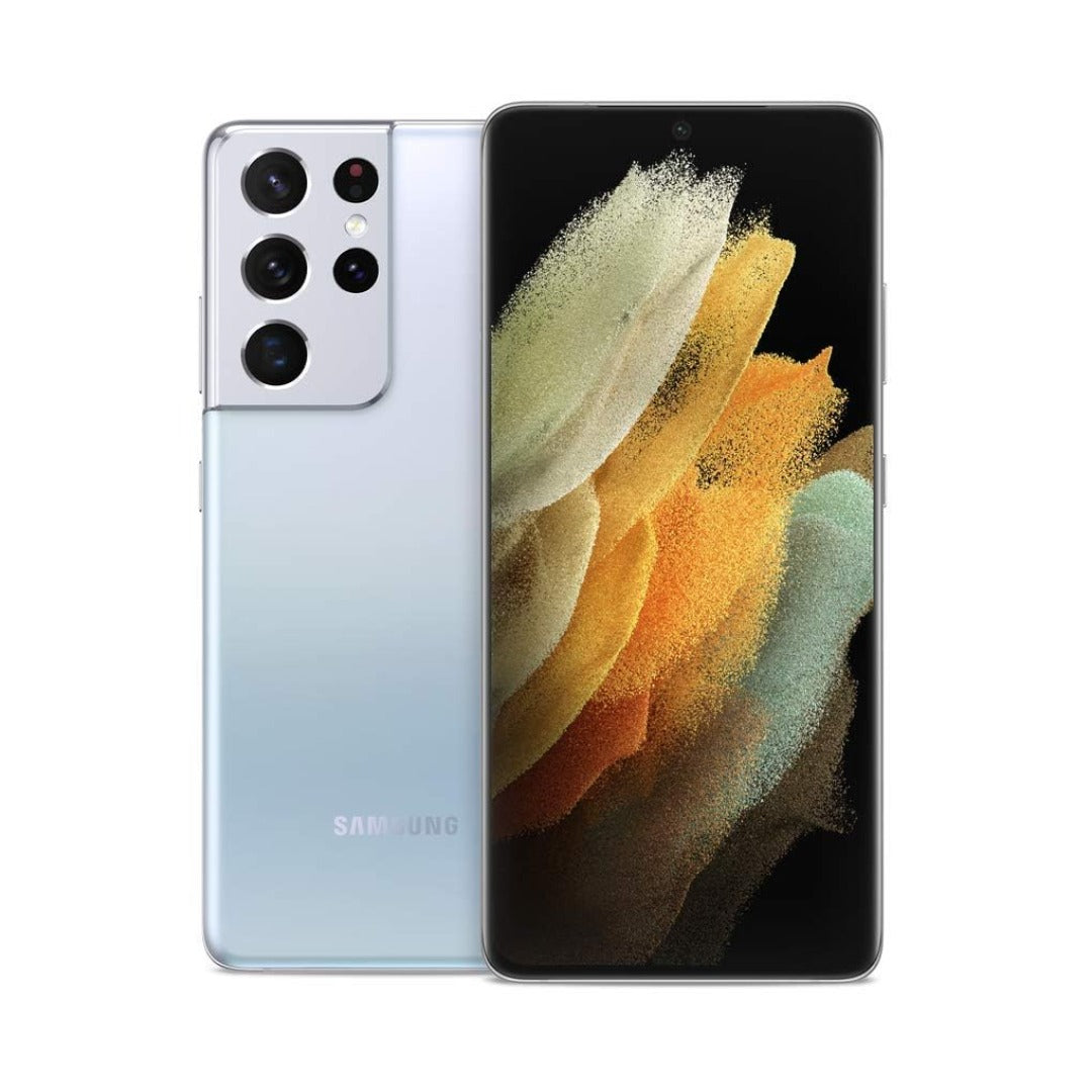 Verizon - Samsung Galaxy S21 Ultra 5G - 128GB - Phantom Silver - SM-G998UZSAVZW