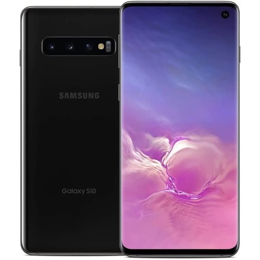Unlocked Samsung Galaxy S10 Plus - 128GB - Prism Black - SM-G975UZKAXAA