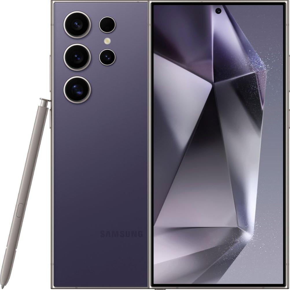 Unlocked Samsung Galaxy S24 Ultra 5G - 256GB - Titanium Violet - SM-S928UZVEXAA