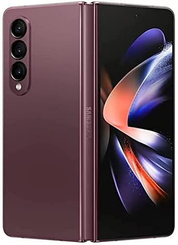 Unlocked Samsung Galaxy Z Fold 4 5G - 512GB - Burgandy - SM-F936UDREXAA