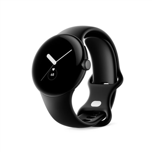 Verizon Pixel Watch Black Stainless Steel 41mm Case w/Obsidian Band - GA03311-US
