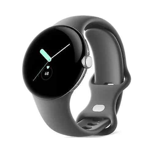 Verizon Pixel Watch Silver SS 41mm/Charcoal - Silver/Charcoal - GA03314-US