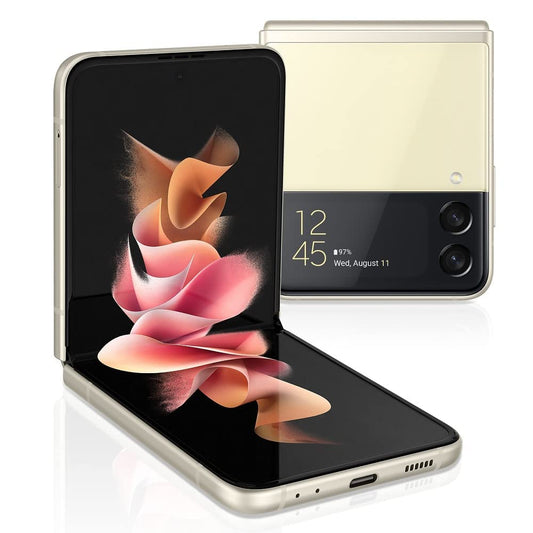 Verizon Samsung Galaxy Z Flip3 5G - 128GB - Cream - SM-F711UZEAVZW