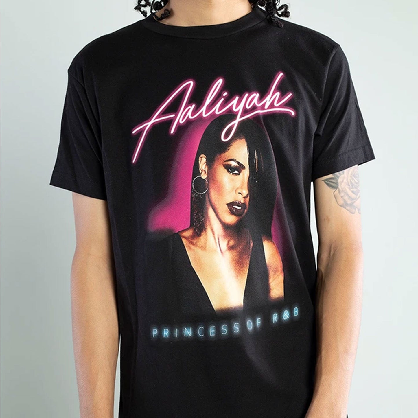 Aaliyah: Princess Of R&B Shirt - Black