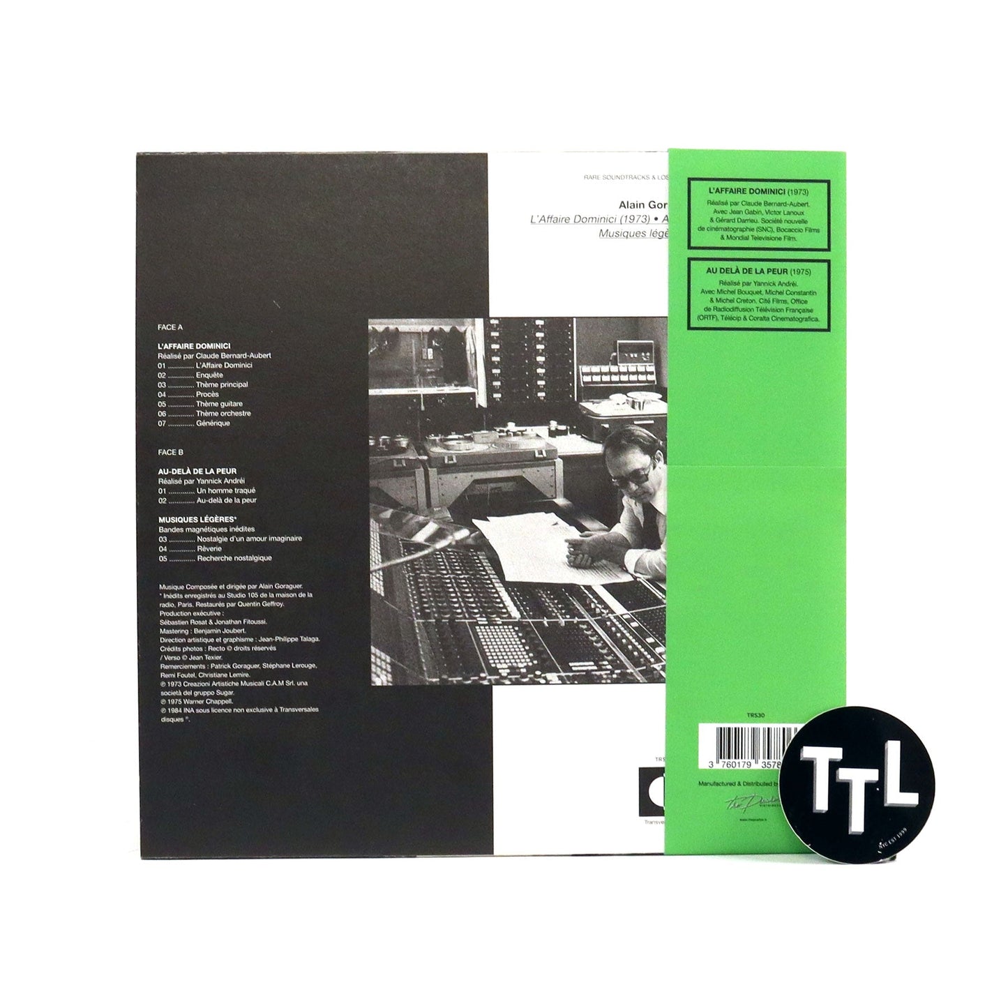 Alain Goraguer: Rare Soundtracks & Lost Tapes 1973-84 Vinyl LP
