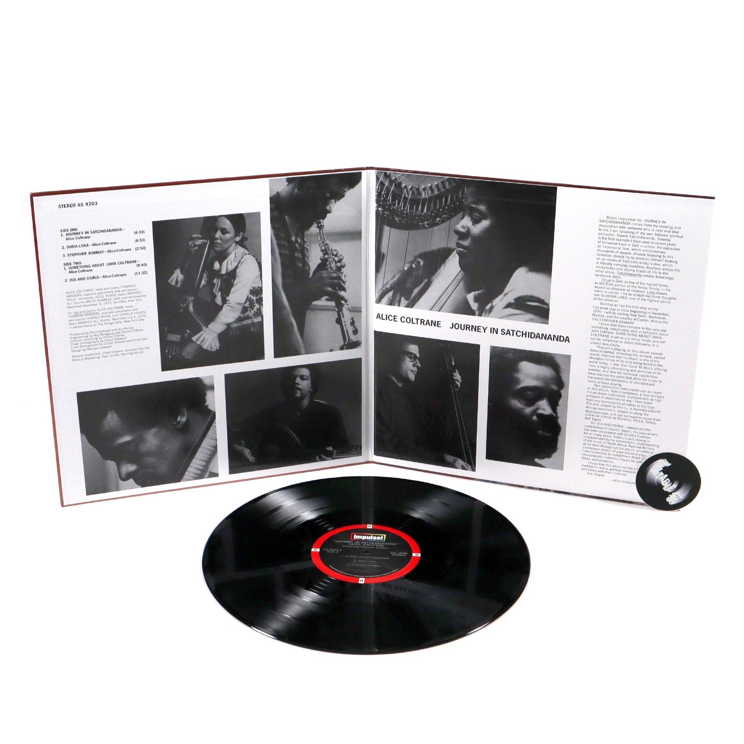 Alice Coltrane: Journey In Satchidananda (Acoustic Sounds 180g) Vinyl LP