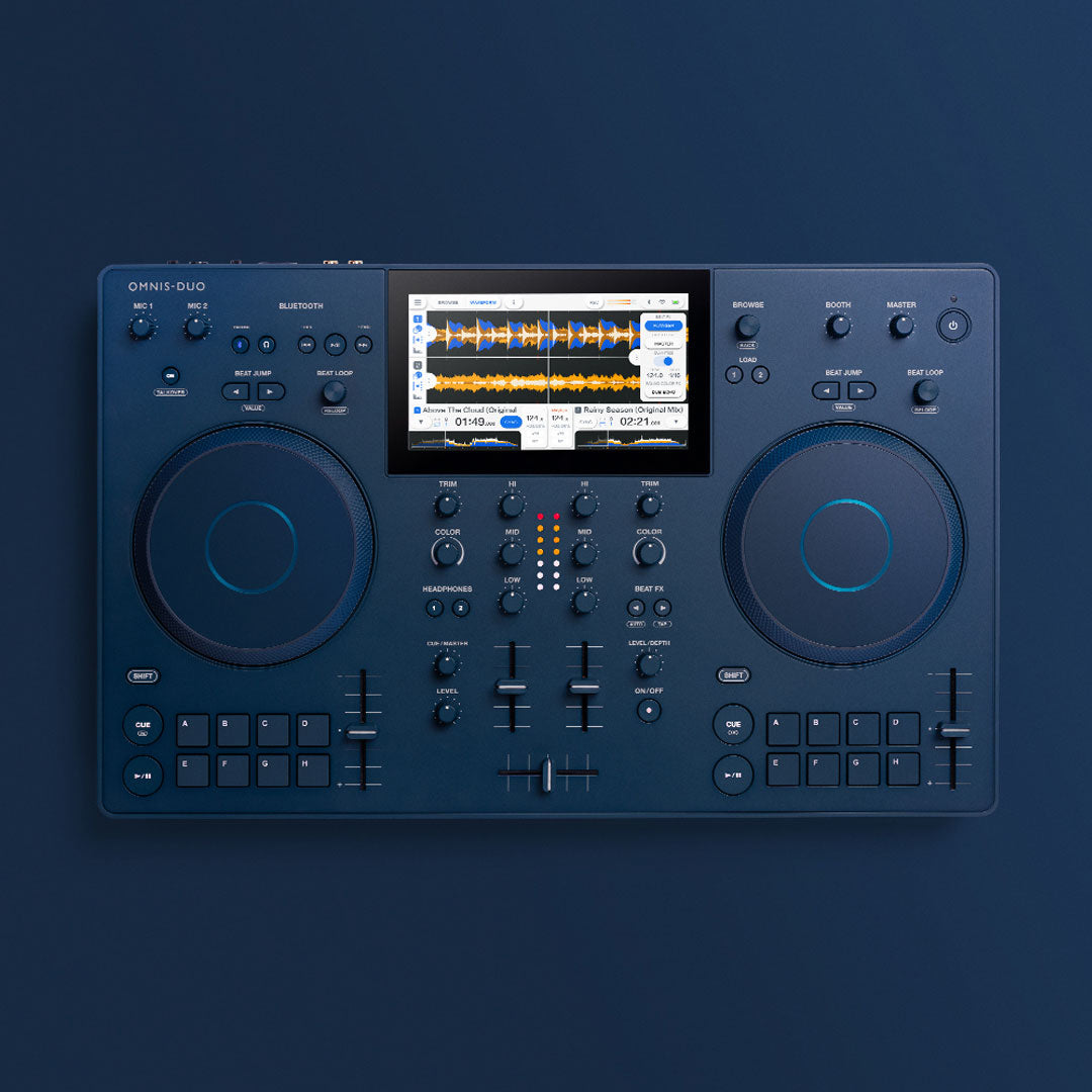 AlphaTheta: OMNIS-DUO Portable All-In-One DJ System