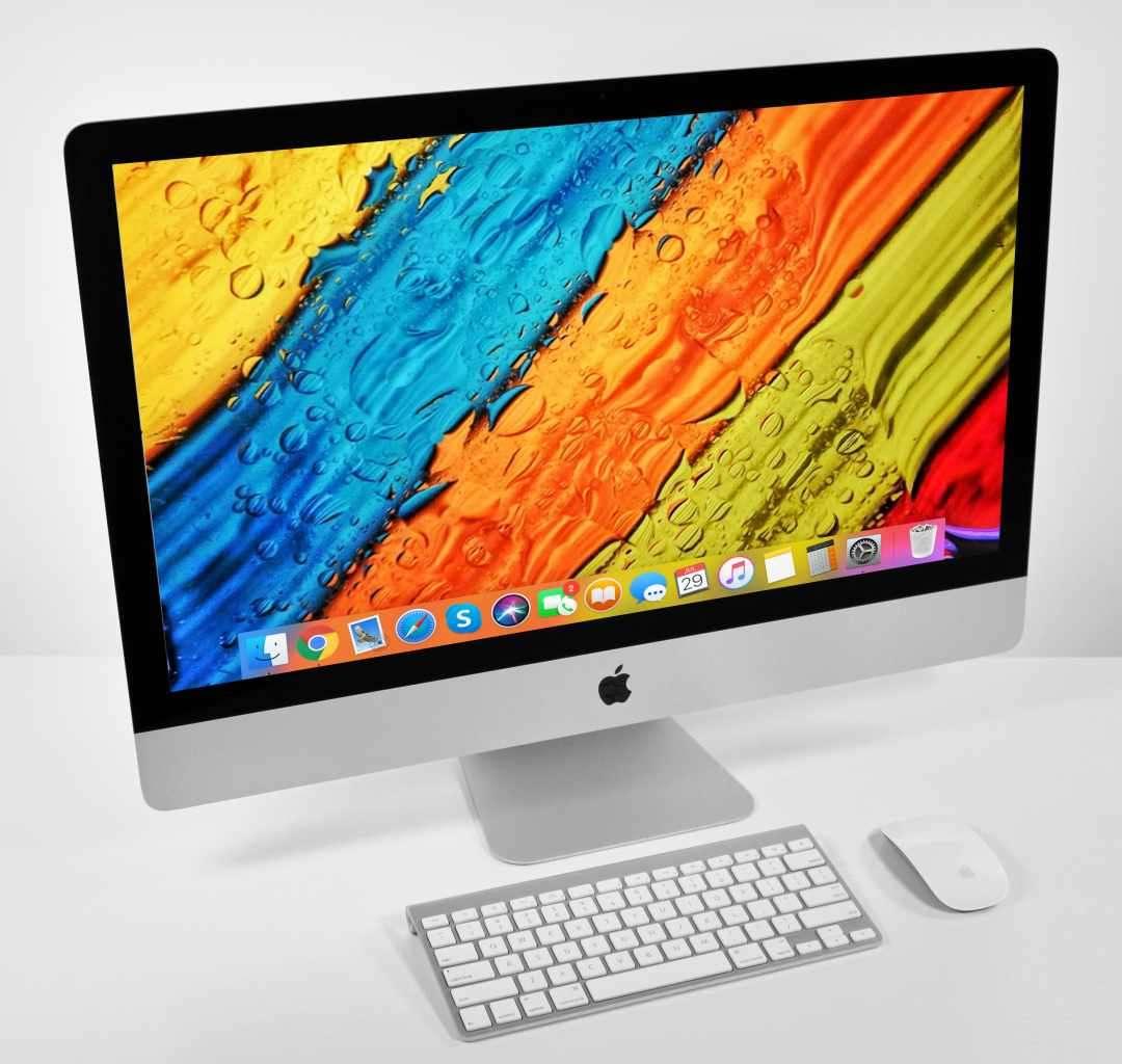 Apple iMac 5K 27-inch (Mid 2019) 3.7GHz i5 2TB Fusion Drive 32GB RAM All-In-One Desktop