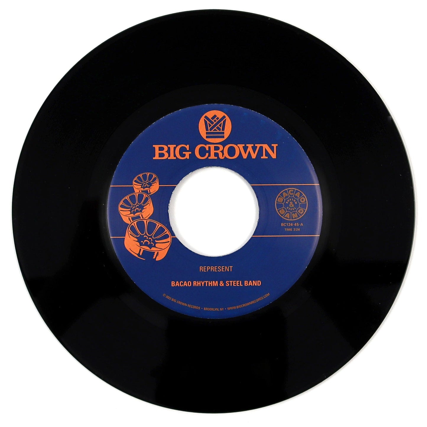 Bacao Rhythm & Steel Band: Represent / Juicy Fruit Vinyl 7"