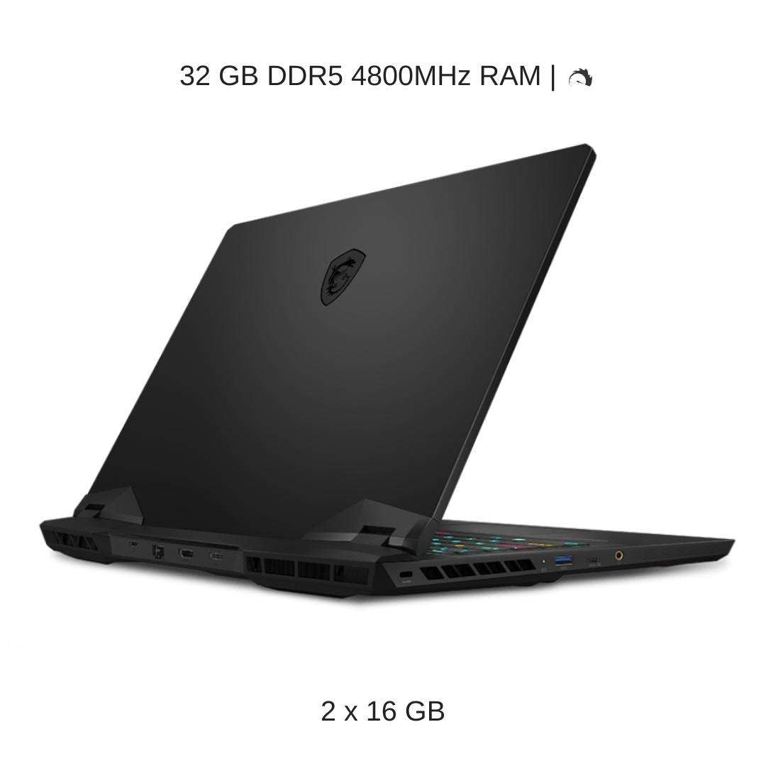 MSI - 15.6" 165 Hz - i7 12800HX - 3070 Ti GPU - 32GB RAM - 1TB SSD - Windows 11 - Vector GP66HX 12UGS-066