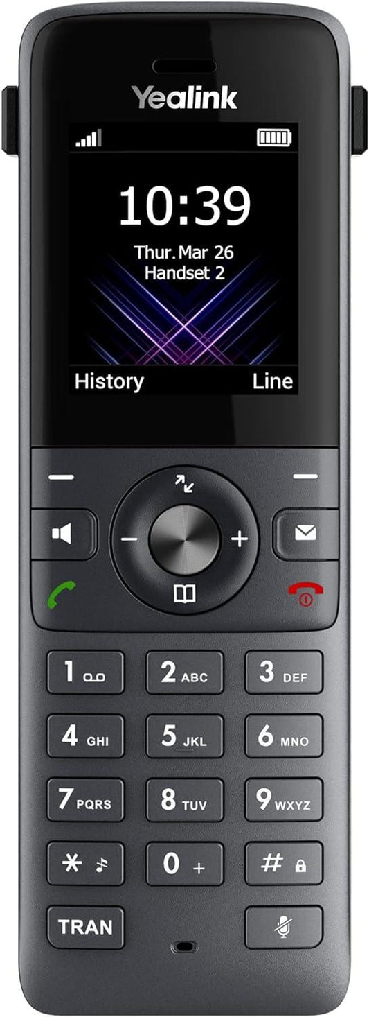 Yealink W78H Entry-level DECT Handset - Black (Certified Rrefurbished)