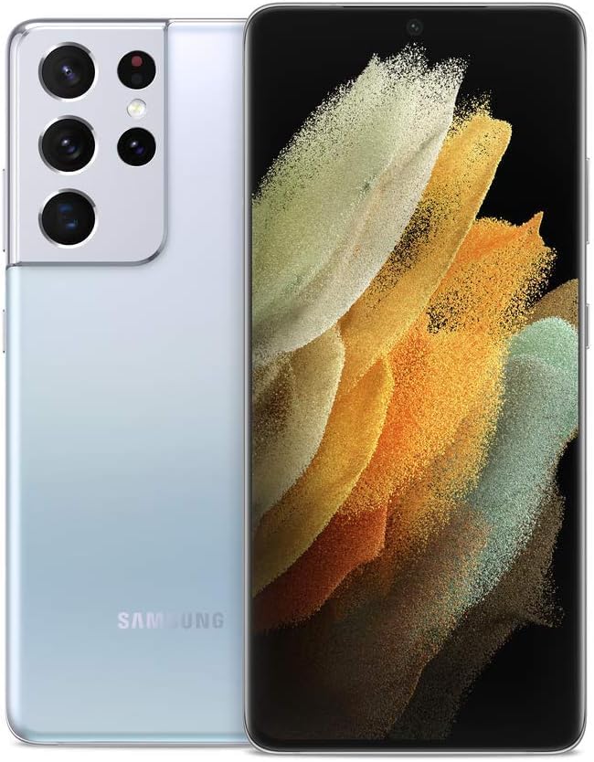Verizon - Samsung Galaxy S21 Ultra 5G - 128GB - Phantom Silver - SM-G998UZSAVZW