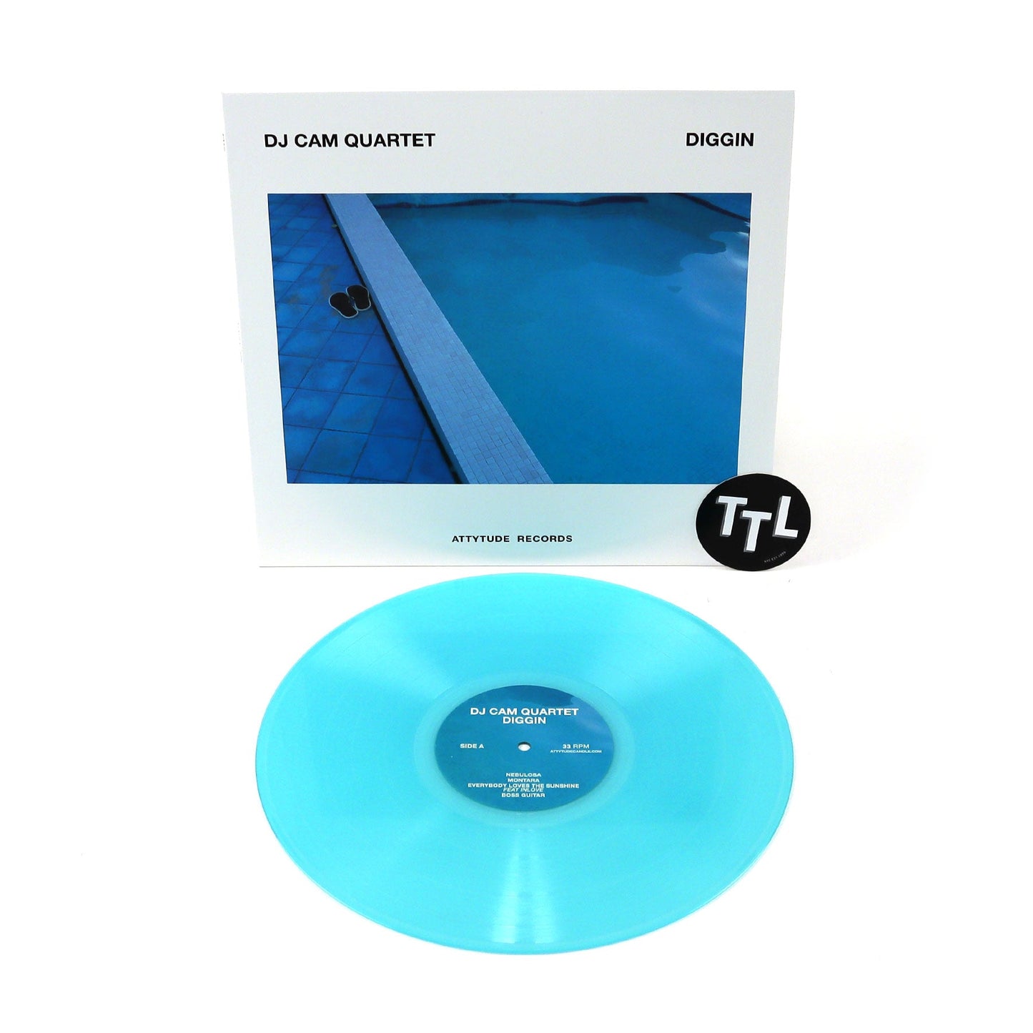 DJ Cam Quartet: Diggin (Colored Vinyl) Vinyl LP