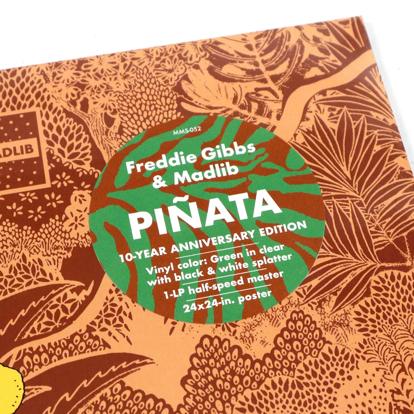 Freddie Gibbs & Madlib: Pinata - 10th Anniversary Edition (Colored Vinyl) Vinyl LP - LIMIT 1 PER CUSTOMER