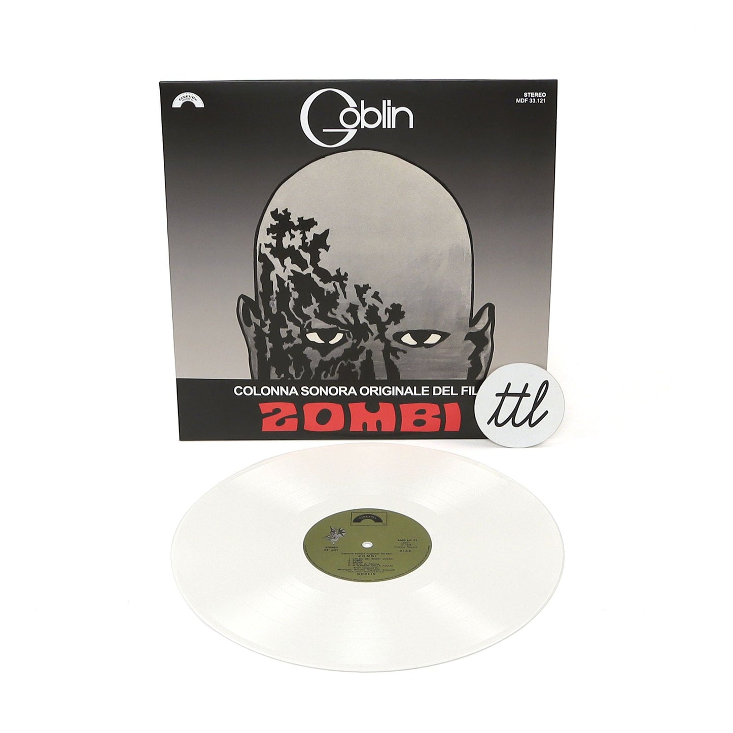 Goblin: Zombi (White Colored Vinyl) Vinyl LP