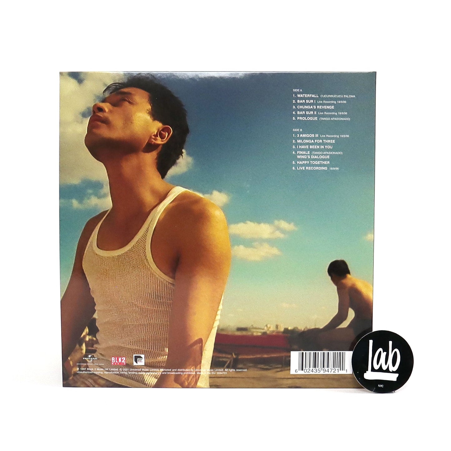 Wong Kar Wai: Happy Together Soundtrack - Jetone 30th Anniversary Edition (180g) Vinyl LP