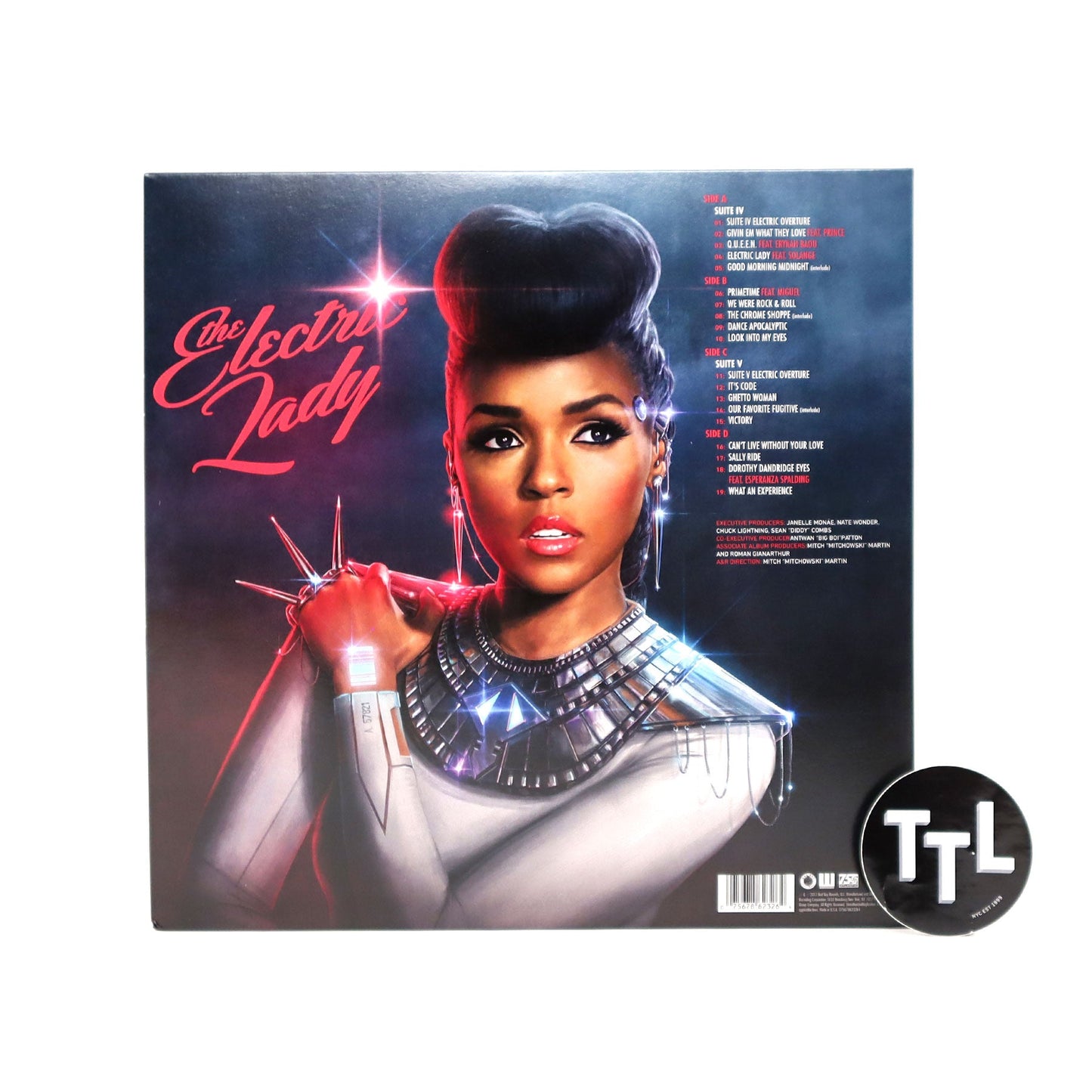 Janelle Monae: The Electric Lady (Atlantic 75, Colored Vinyl) Vinyl 2LP