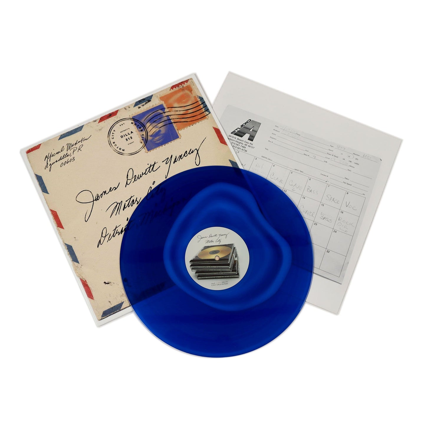 J Dilla: Motor City (Colored Vinyl) Vinyl LP