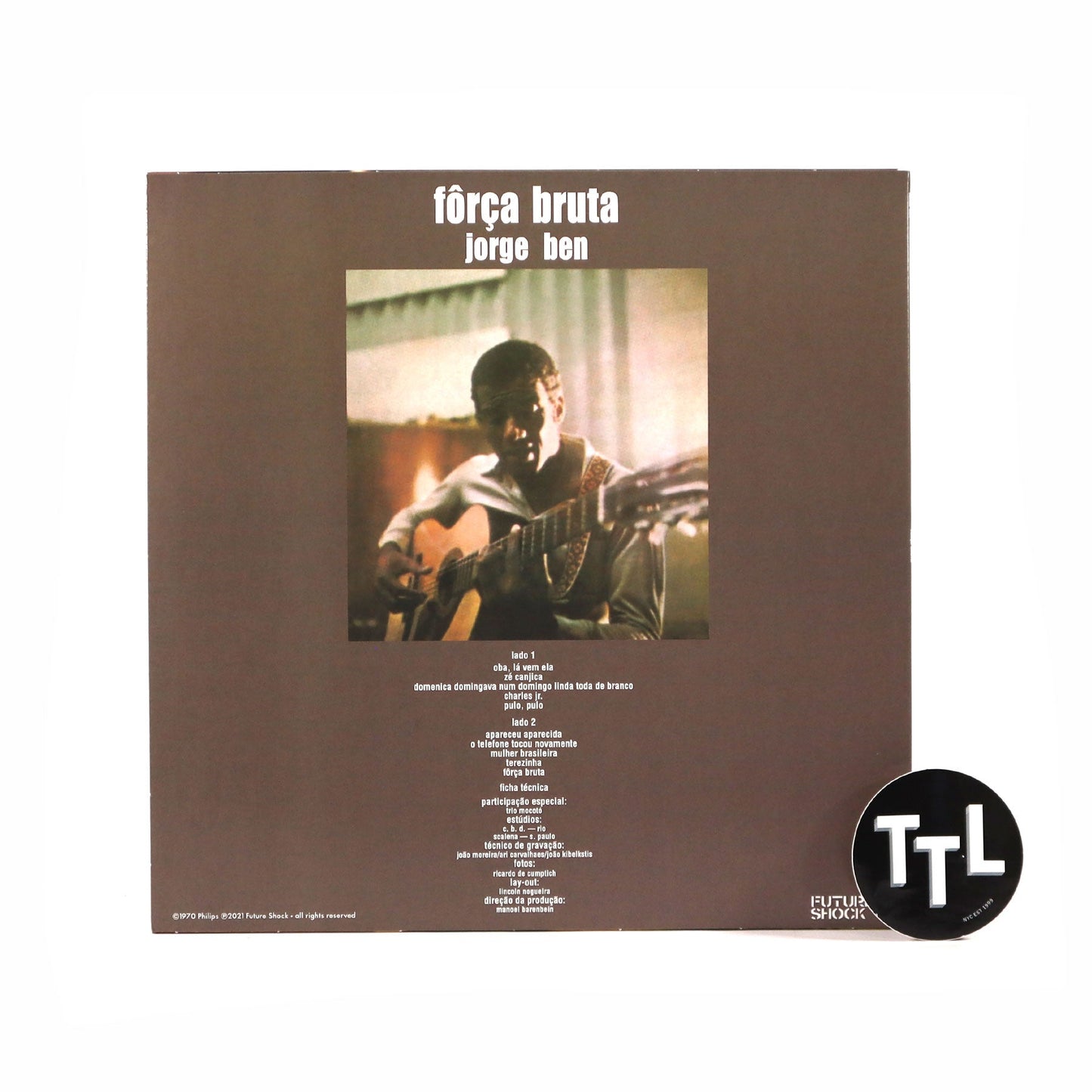 Jorge Ben: Forca Bruta (Colored Vinyl) Vinyl LP