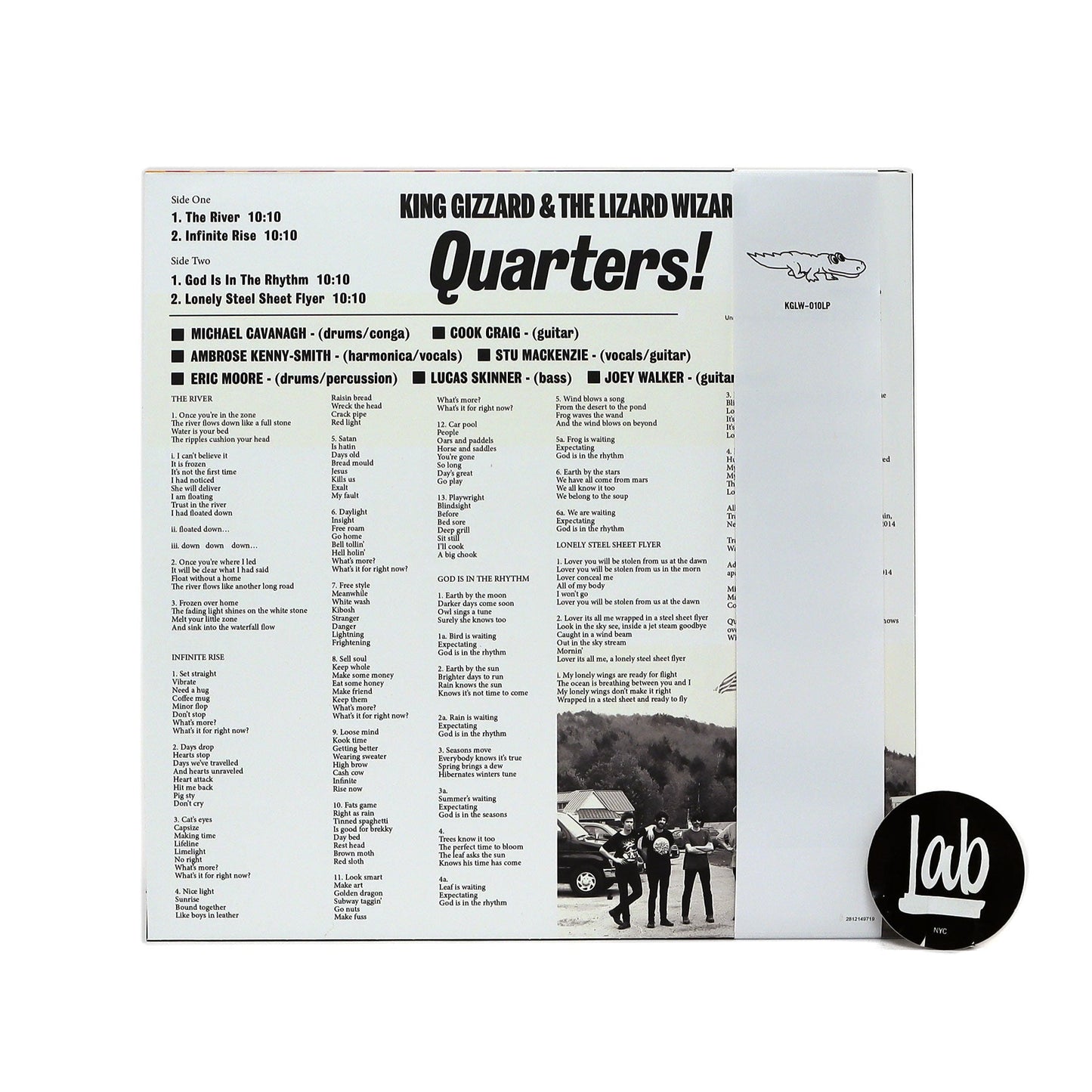 King Gizzard And The Lizard Wizard: Quarters! Vinyl LP