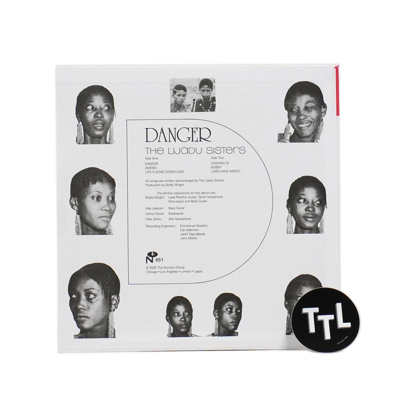 The Lijadu Sisters: Danger (Colored Vinyl) Vinyl LP