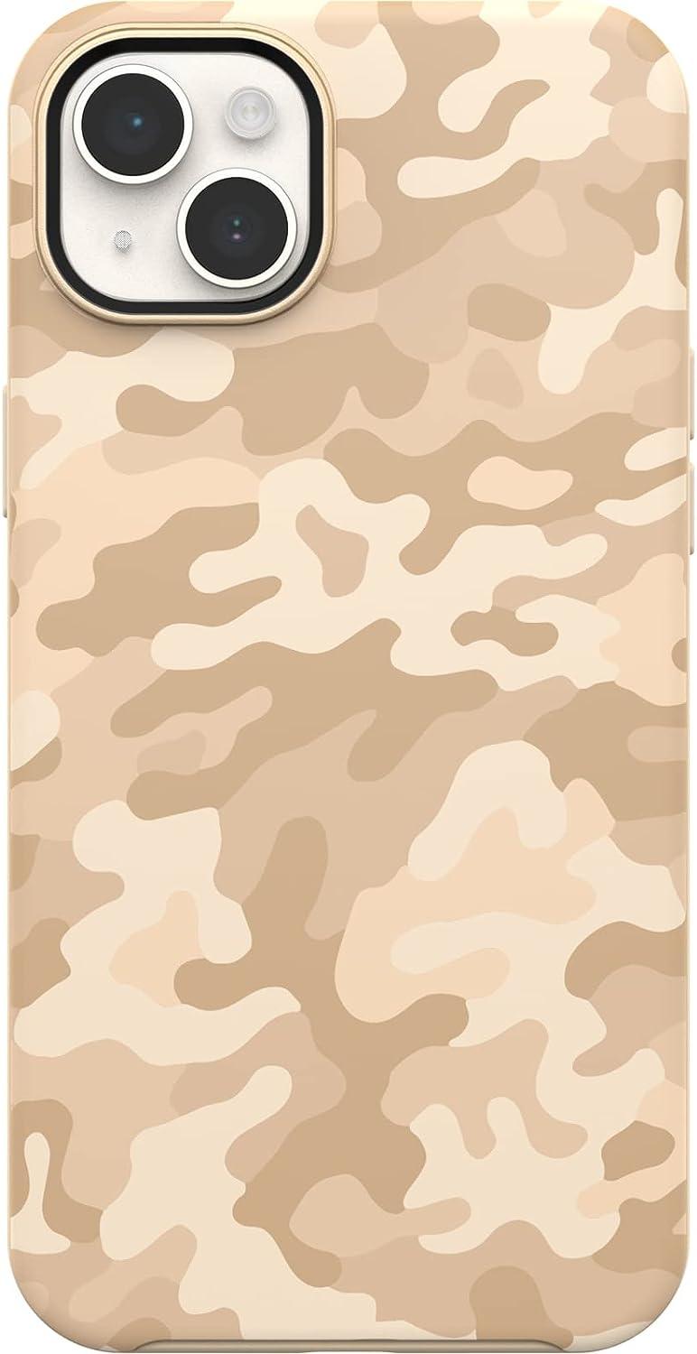 OtterBox SYMMETRY SERIES+ case w/MagSafe for Apple iPhone 14 Plus - Sand Storm Camo (77-91851) (New)