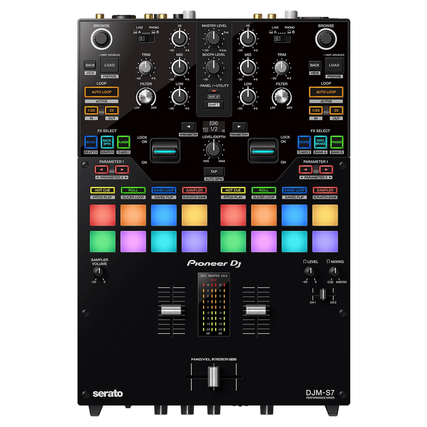 Pioneer DJ: DJM-S7 2-Channel Scratch Mixer
