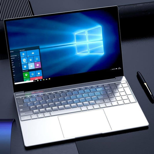 15.6 Inch  Laptop Quad Core DDR 8GB RAM 512GB 1TB ROM for Intel Celeron J4125 Windows 10 Pro Computer Bluetooth Backlit keyboard