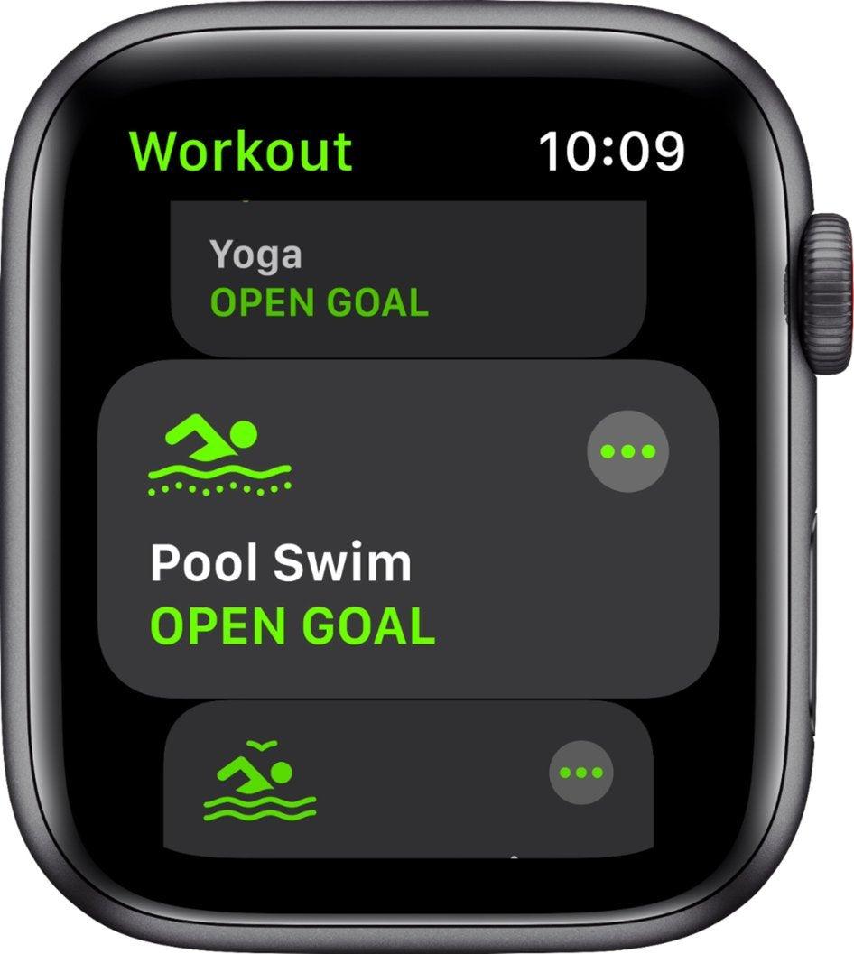 Apple Watch SE 1st Gen (GPS + LTE) 44mm Space Gray Aluminum Case & Black Sport Band (Refurbished)