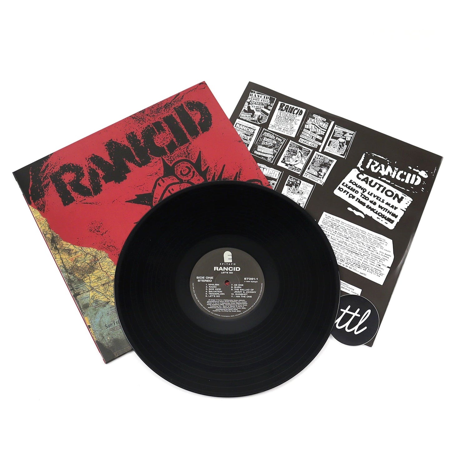 Rancid: Let's Go Vinyl LP