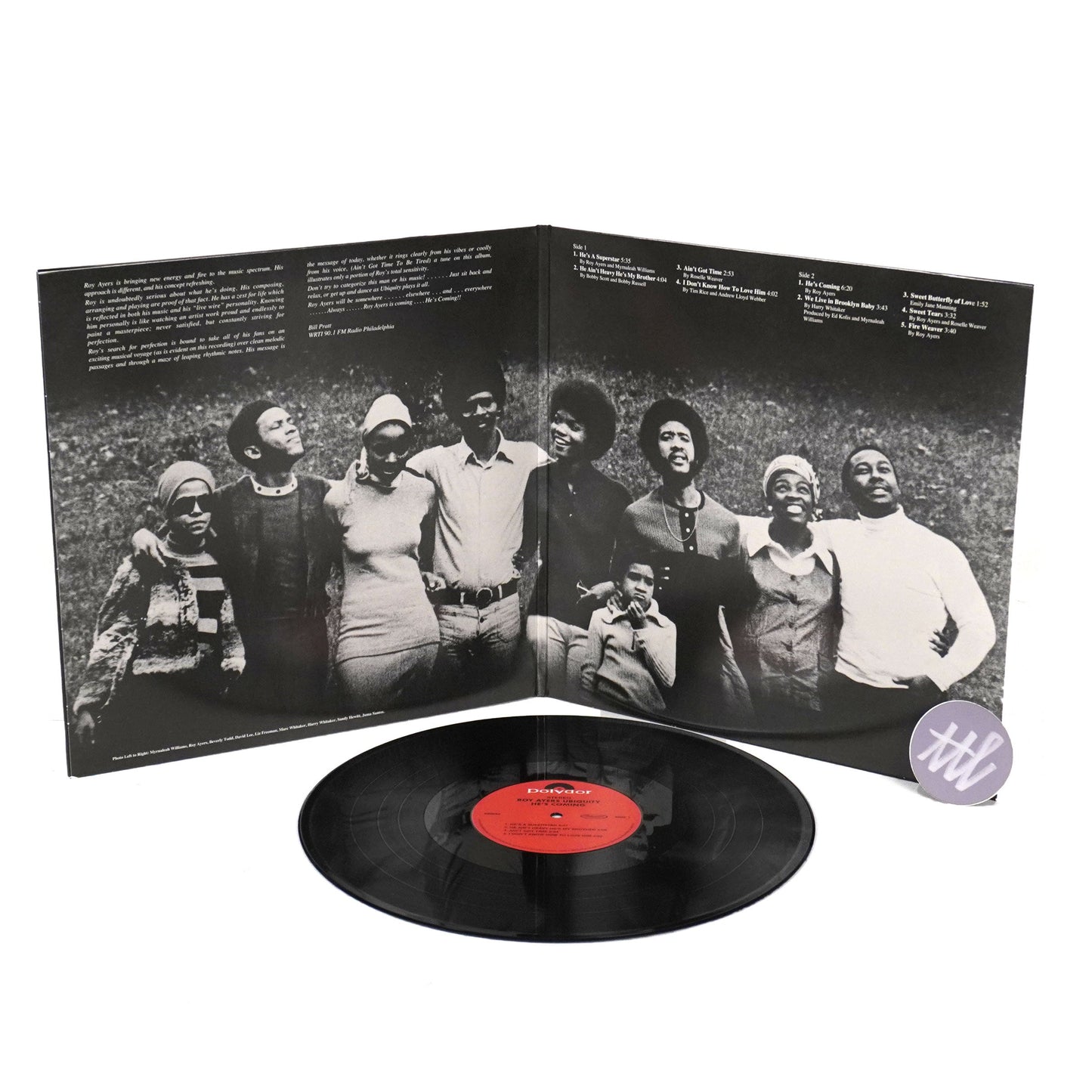 Roy Ayers Ubiquity: He's Coming Vinyl LP