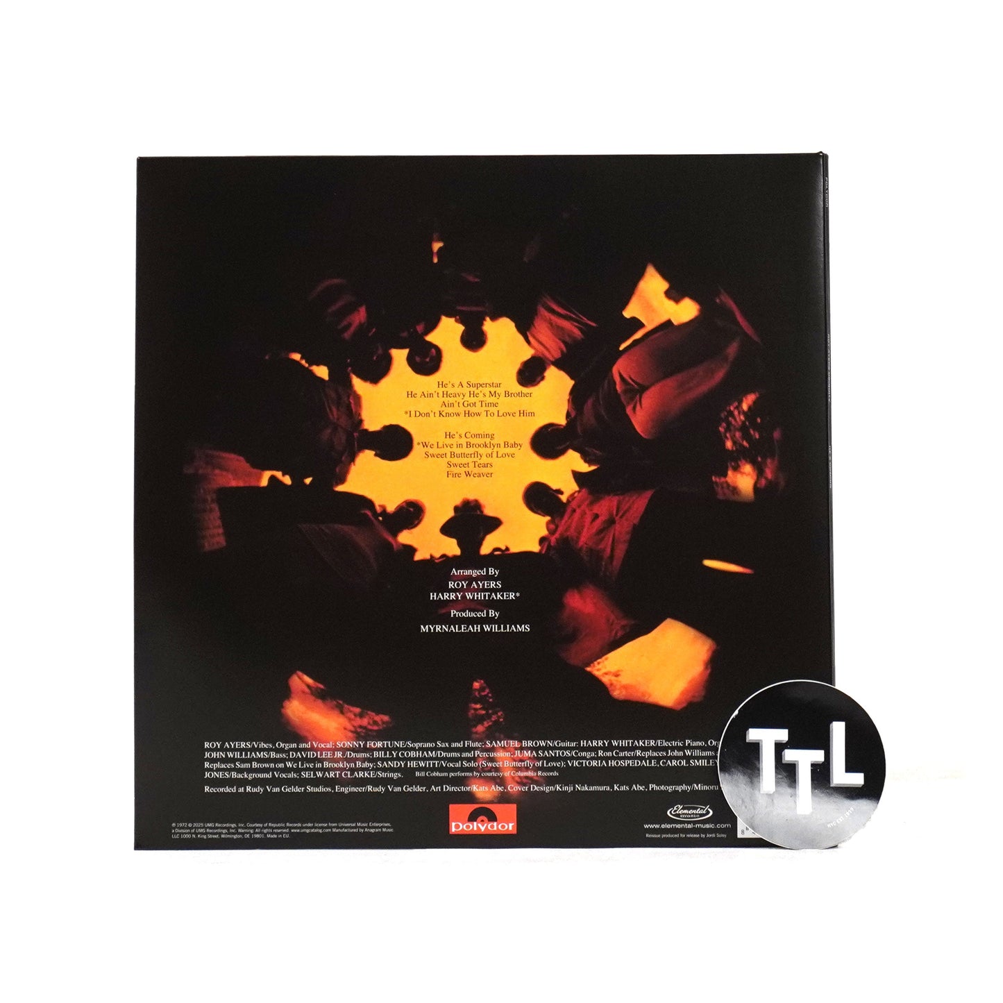 Roy Ayers Ubiquity: He's Coming Vinyl LP