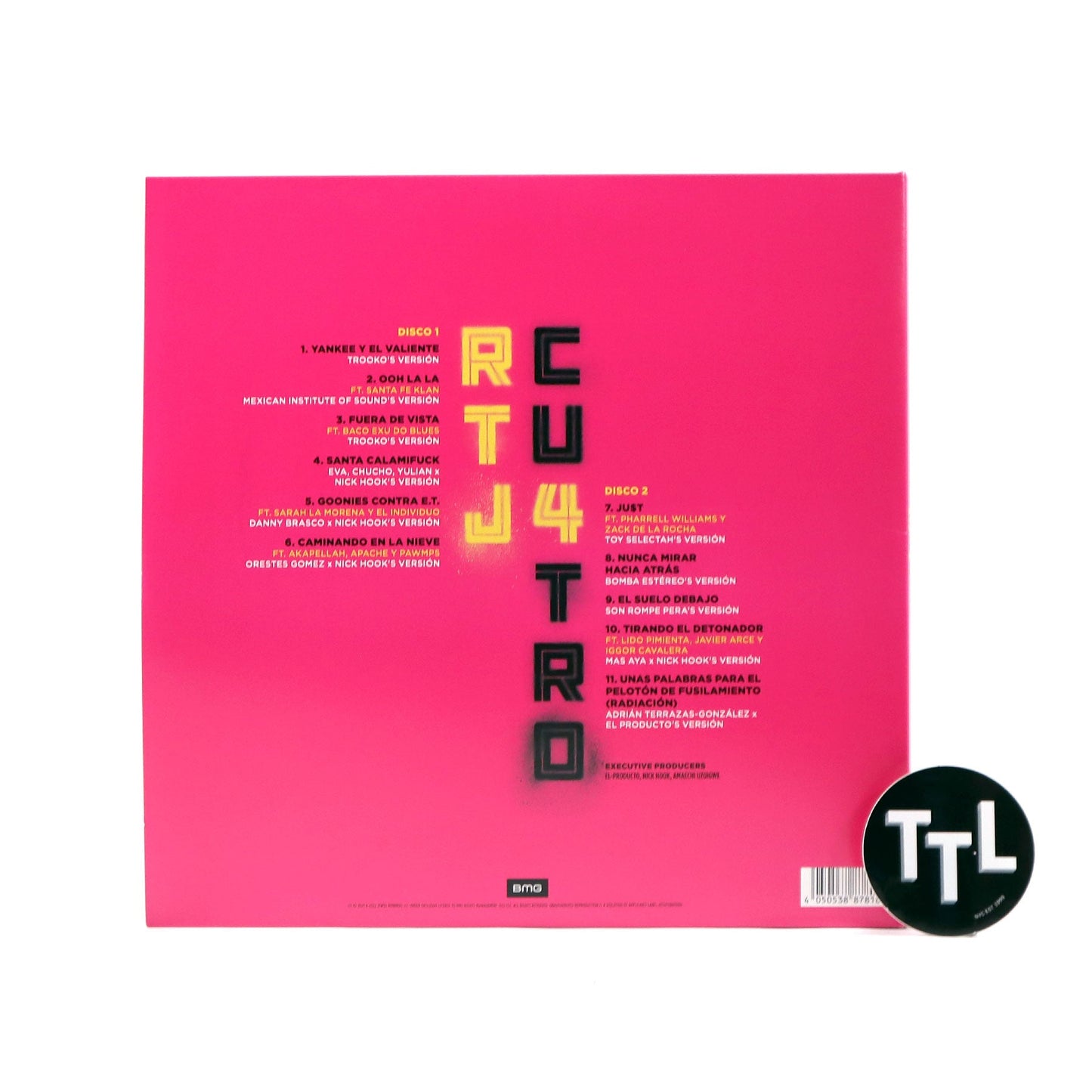 Run The Jewels: RTJ CU4TRO (Indie Exclusive Colored Vinyl) Vinyl 2LP