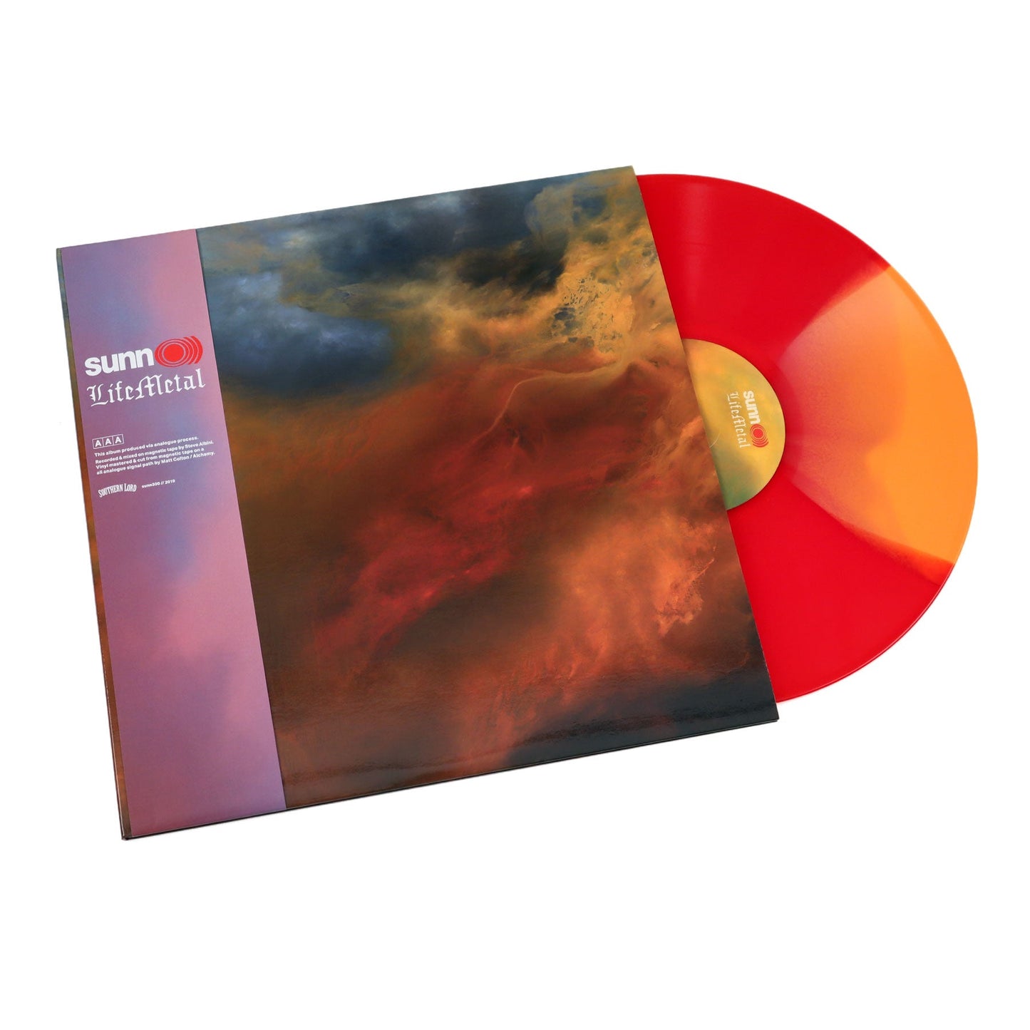 Sunn O))): Life Metal (Red & Orange Colored Vinyl) Vinyl 2LP