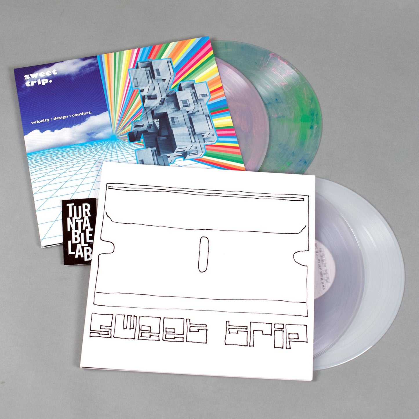Sweet Trip: Velocity Design Comfort (Swirl Colored Vinyl) Vinyl 2LP - Turntable Lab Exclusive - LIMIT 1 PER CUSTOMER