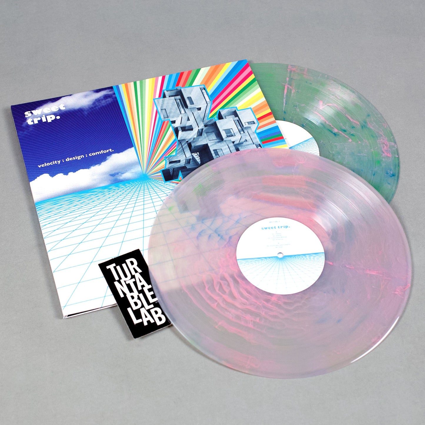 Sweet Trip: Velocity Design Comfort (Swirl Colored Vinyl) Vinyl 2LP - Turntable Lab Exclusive - LIMIT 1 PER CUSTOMER