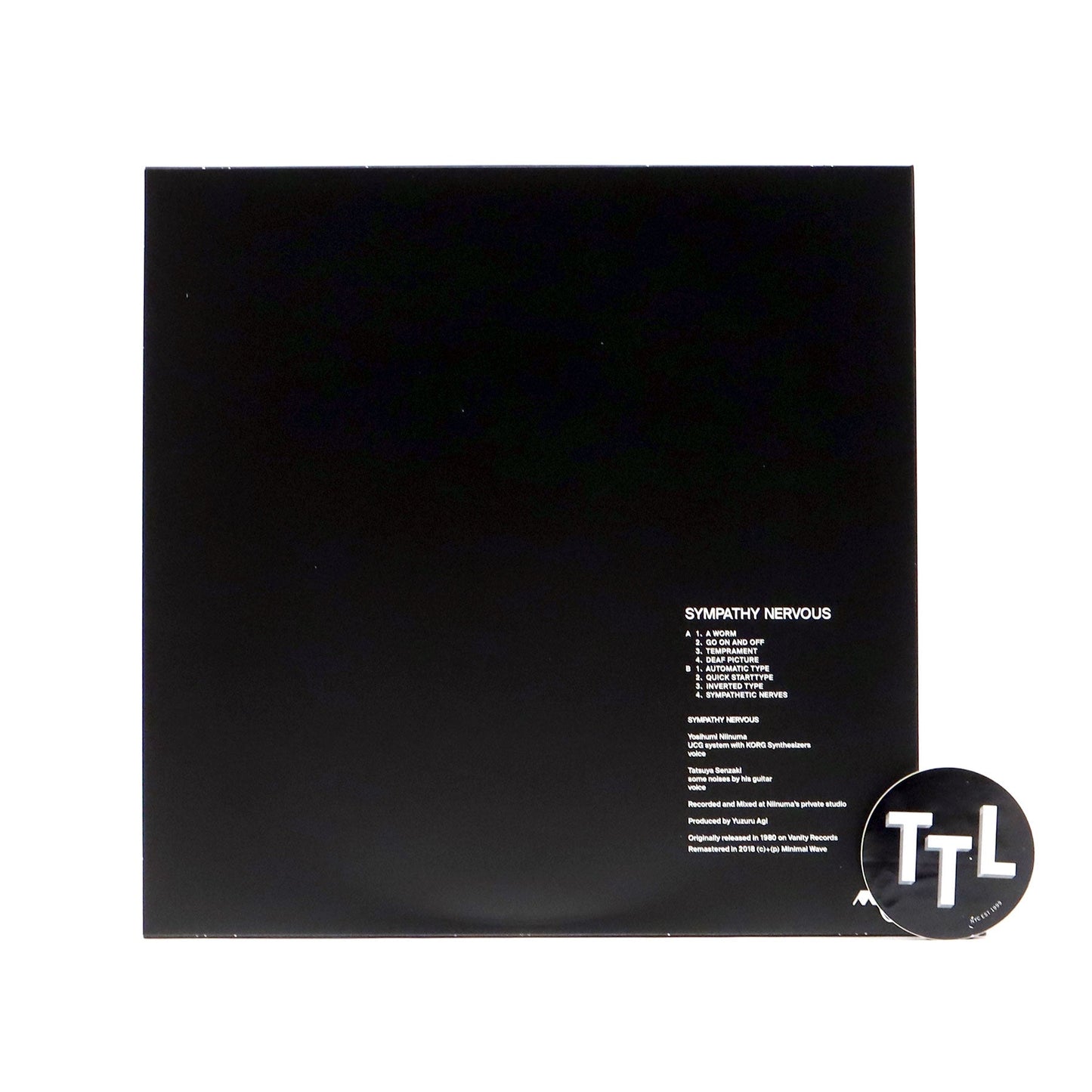 Sympathy Nervous: Sympathy Nervous (180g, Colored Vinyl) Vinyl LP