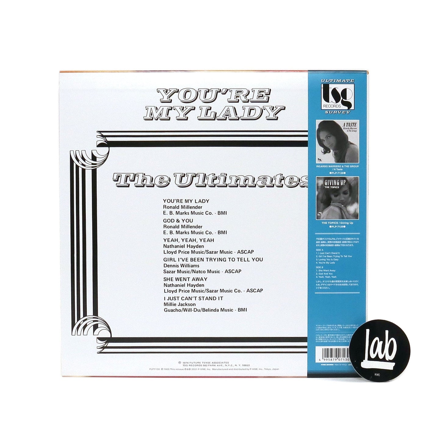 The Ultimates: You're My Lady (Japan Import) Vinyl LP