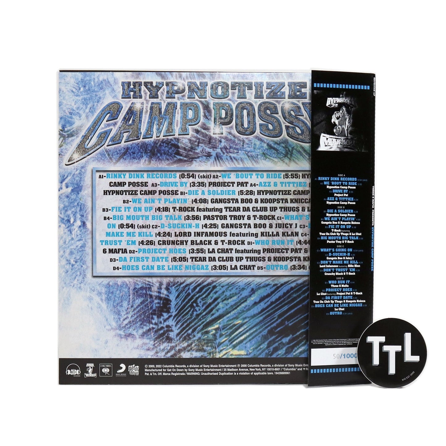 Three 6 Mafia: Hypnotize Camp Posse (Colored Vinyl) Vinyl 2LP