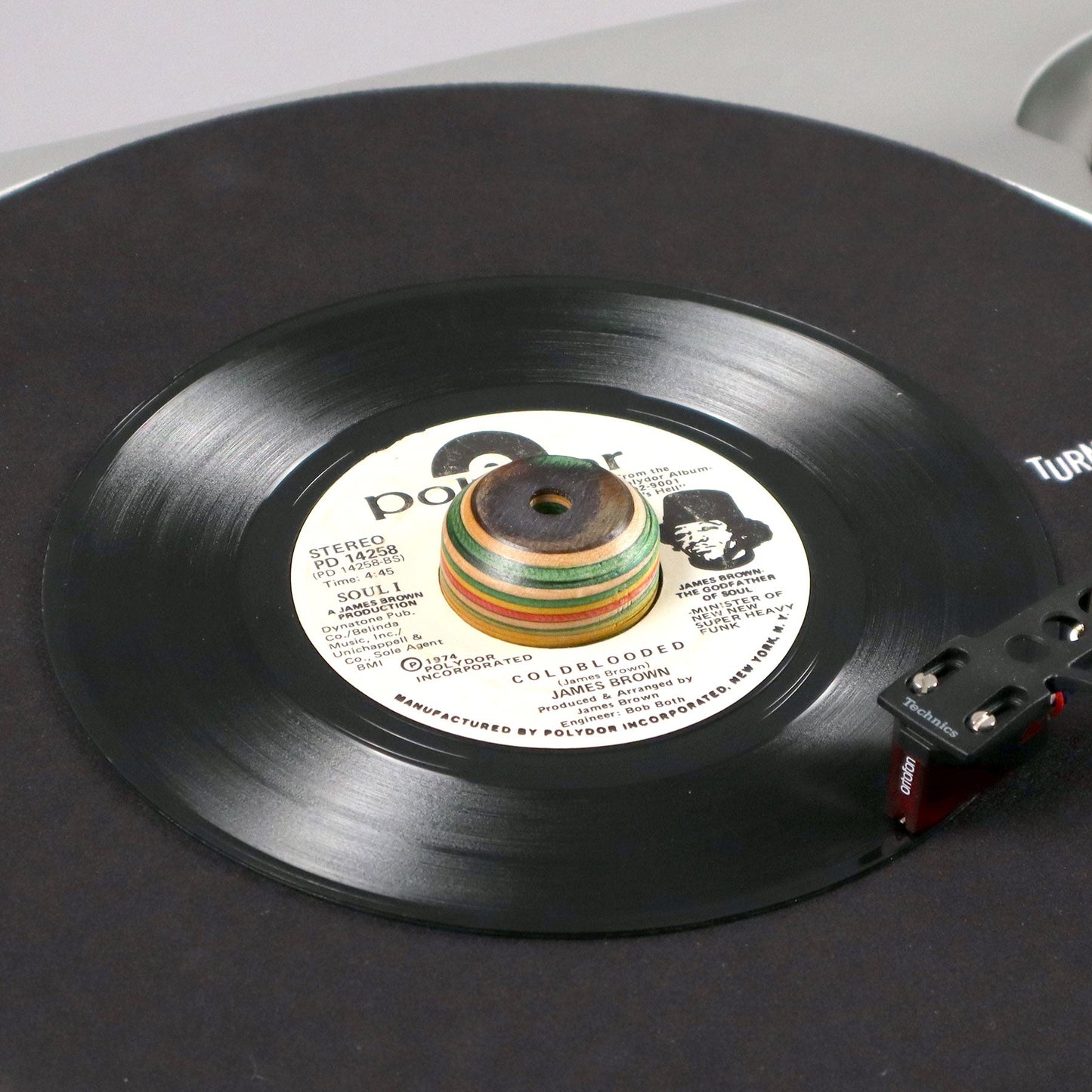 Turntable Lab: Skate Wood 45 Adaptor