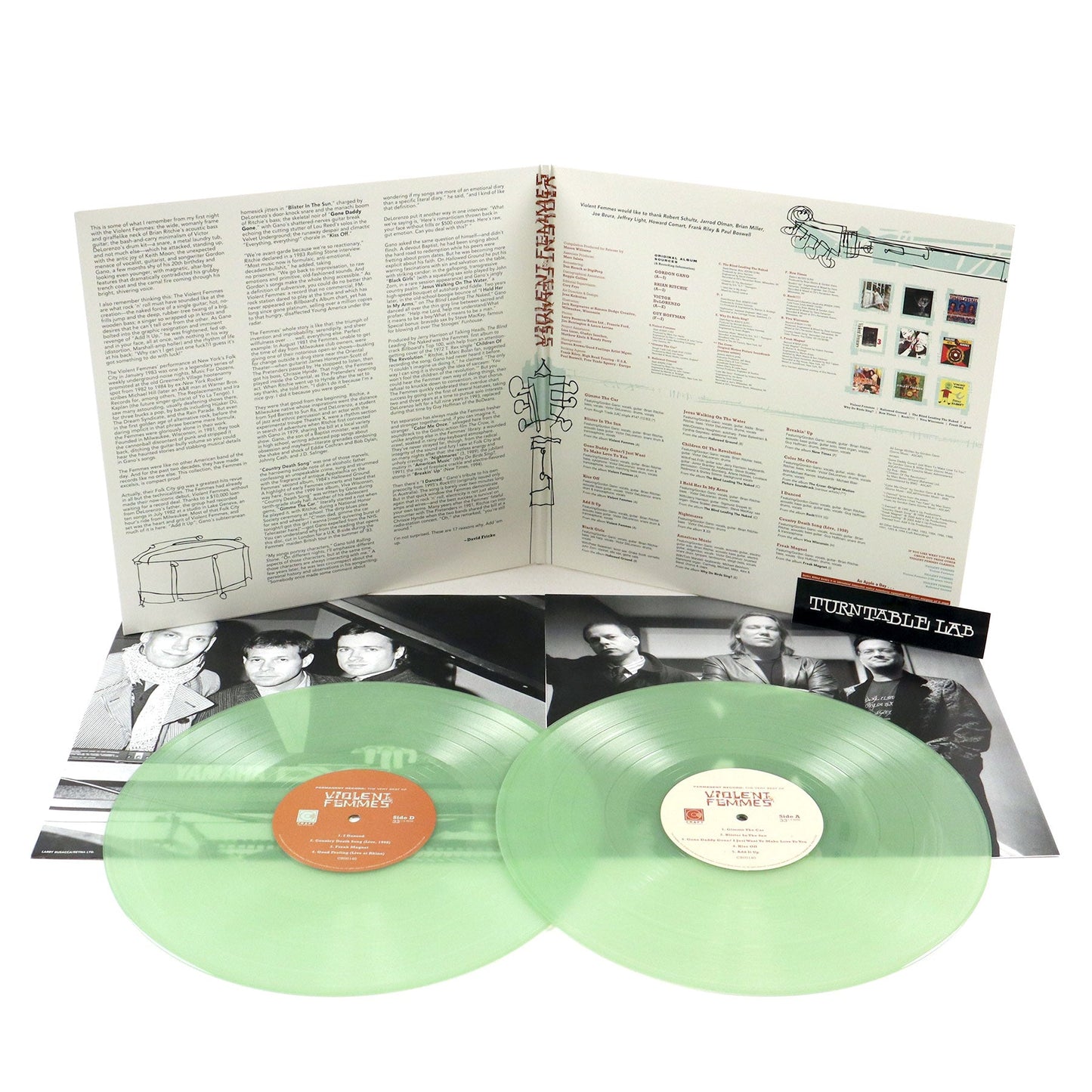 Violent Femmes: Permanent Record - The Very Best of (Colored Vinyl) Vinyl 2LP