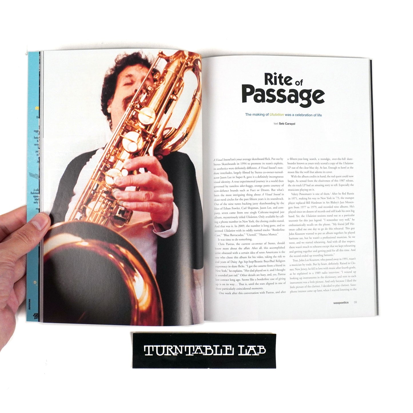 Wax Poetics: Issue 34 (The Jazz Issue)